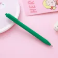 Penna gel a scatto classica verde Morandi per scrittura creativa a scuola e ufficio - Verde militare