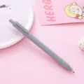 Penna gel a scatto grigio Morandi per ufficio e cartoleria scolastica - Grigio