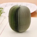 Foglietti adesivi 3D creativi a forma di frutta verde per l'ufficio e studenti - Kiwi