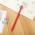 Creative 3D watermelon fruit topper red gel pen for students and cute office stationery - Watermelon Style (LJF26) / 0.5mm Pen Point