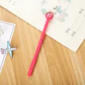 Cute pink strawberry cartoon gel pen for student school and office stationery supplies - Strawberry Style (LJF26) / 0.5mm Pen Point
