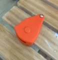 Outil de coupe de corde pliant orange portable equipement de camping de poche gadget de securite - Poulie simple orange