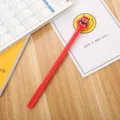 Stylo gel monstre rouge mignon papeterie créative cadeau écriture pour étudiants - 0.5mm / Rouge