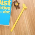 Penna gel gialla creativa con topper a fetta di limone per studenti e ufficio - Yellow Rod-Lemon