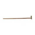 Wooden hiking stick T-handle solid wood walking cane for outdoor climbing camping adventure - Solid Wood Style