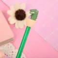 Creative green cartoon dinosaur neutral pen with cute eggshell cap design for office and school - Dinosaur Egg Style (H531A) / 0.5mm / Green