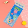 Kit de règles de dessin spirographe bleu pour les créations artistiques écoliers - Bleu