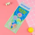 Set de règles à dessin spirographe créatif pour fournitures scolaires d'enfants - Vert