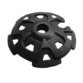 Cesta de nieve de repuesto para bastones de trekking accesorio de senderismo de invierno. - Rosetas grandes engrosadas tipo flor