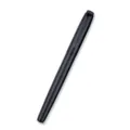 Classic black metal rollerball pen with a smooth refill, perfect for business office use. - Black