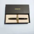 Hero black gold metal rollerball pen 1505 with luxury gift box for business office writing. - H2 Gift Box Set