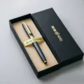 Hero Yipin 777 Metal Rollerball Pen with Gift Box, Heavy Weight Business Executive Pen. - Elegant Grey Single Pen Gift Box