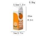 Keramik Milchkarton Vase Orange Saft Design Kreative Tisch Deko Blumenkuebel Neu - Orangensaft-Vase
