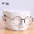 White resin head model mannequin for eyeglasses and sunglasses display - 19.8*18*11.3cm / White