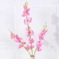 Fiori di orchidea danzante artificiale composizione floreale in seta rosa per decorazioni domestiche. - Rosa