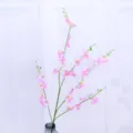 Künstliche tanzende Orchidee Blumenstrauß, künstliche Blumen Gesteck für Heim Wohnzimmer Dekor. - Rosa