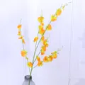 Künstliche Tanzende Orchidee Seidenblumen Strauß Für Wohnzimmer Tisch Dekoration - Sonnenuntergang