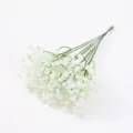 Künstlicher Schleierkraut Blumenstrauß weiße Kunstblumen für Hochzeit Heimdekoration - Weißes Schleierkraut