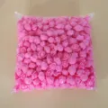 Teste di rose artificiali in schiuma rosa 3.5cm in busta per lavori fai da te e decorazioni nuziali. - Rosa