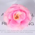 Artificial rose flower head silk fabric pink wedding wall decor 8cm DIY floral arrangement - Champagne Pink