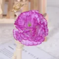 Paarse kunstzijde anjer bloem variant, prachtig bloemig accessoire voor huisdecoratie. - Paars