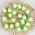 Künstliche grüne Rosenblüten Knospen für DIY Armkorsage Handgelenk Blume Zubehör. - Grün
