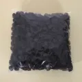 Teste di rose in schiuma PE nera da 3.5cm sfuse per fai da te decorazioni di nozze e feste - Nero