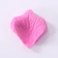 Pink artificial rose petals non-woven fabric wedding party decorative flower petals - Deep Pink
