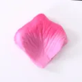 Pink artificial rose petals non-woven fabric wedding party romantic decorative flower. - Peach Red Gradient