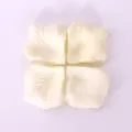 Artificial white rose petals for wedding decoration, romantic proposal party setting. - Milk White