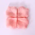 Pink artificial rose petals for wedding decoration romantic proposal and party setup - Flesh Pink