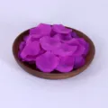 Purple artificial rose petals non woven fabric wedding party decorative props 1000pcs - Deep purple