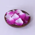 Artificial rose petals pink and white gradient decorative flower petals for wedding - Purple and White
