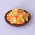 Artificial rose petals yellow orange gradient silk fabric flower petals for wedding party decor - Yellow Gradient