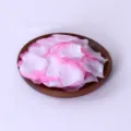 Artificial Rose Petals Pink White Gradient Fabric Wedding Party Table Scatter Decor 1000pcs - Pink and White