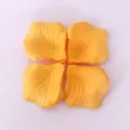 Künstliche gelbe Rosenblüten für Hochzeitsdekoration, romantische Partyzubehörteile. - Orange & Gelb