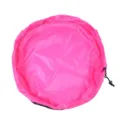 Pink waterproof toy storage bag portable outdoor beach mat multi-functional drawstring bag - Small Diameter 0.5m / Rose Red