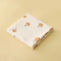 Couverture d'emmaillotage double gaze bébé, joli imprimé champignon serviette de bain - Champignon