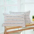 Cotton gauze pillowcase couple stripe breathable soft dorm bedroom home textile variant - Single Piece / Gentleman