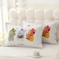 Federa stampata cartone animato cotone morbido confortevole biancheria letto set - Banda Degli Orsi