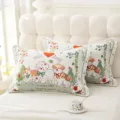 Federe per cuscini stampate in cotone comode biancheria morbida design animali carino - Giardino d'Amore