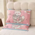 Cute cartoon cat cotton pillowcase, soft breathable multi-layer gauze bed pillow cover. - Little Surprise