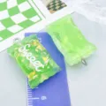 Ciondoli in resina verde a forma di caramella per creazione di gioielli fai da te - Sacchetto di Caramelle Sweet (12577) / 1 Pezzo/Confezione (16x27mm) / verde brillante