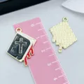 Halloween bleeding bible alloy enamel pendant for DIY jewelry making and craft charms - 28x21mm