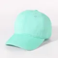 Einfarbige Baseballkappe für Herren und Damen, Frühlings- und Sommerschutzhut outdoor. - Verstellbar / Seegrün