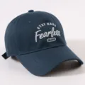 Vintage Κεντημένο Baseball Cap Για Άνδρες Και Γυναίκες Streetwear Καπέλο Ήλιου Μπλε - 56-58cm / Ναυτικό μπλε