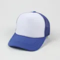 Blau-weiße Mesh-Trucker-Cap, atmungsaktive Sommer-Baseballkappe für den Sonnenschutz im Freien. - Verstellbar / Dunkelblau