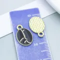 Gedetailleerde koffieboon legering hangers bedels voor DIY sieraden en armbanden maken - Koffieboon (27180)