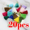 Mini Nappe Colorate 20pz Accessori DIY Gioielli Portachiavi Cinturino per Telefono Ciondolo - Colore misto