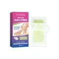 OceAura depilation wax strips 30pcs, gentle hair removal for legs and smooth body care. - Citrus Scent